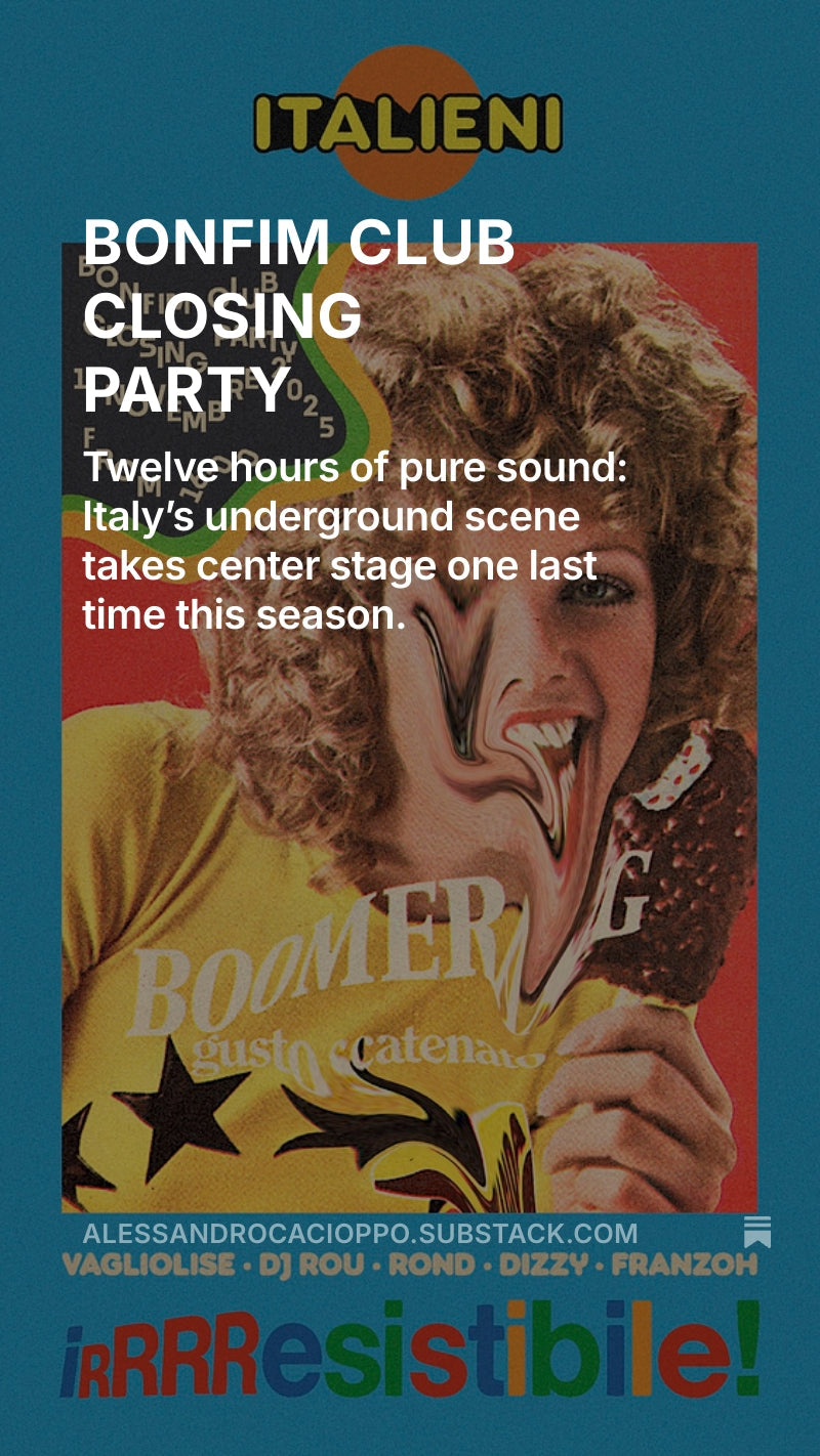 Closing Party by Italieni